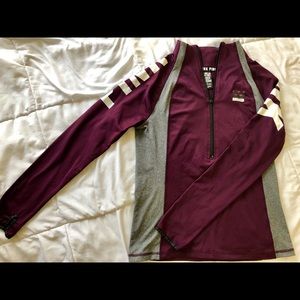 PINK Workout Half-Zip Sweater